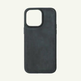 Leather iphone case black by Mayacraft